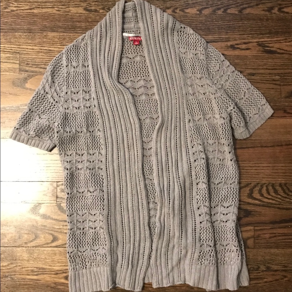 Gray Cardigan